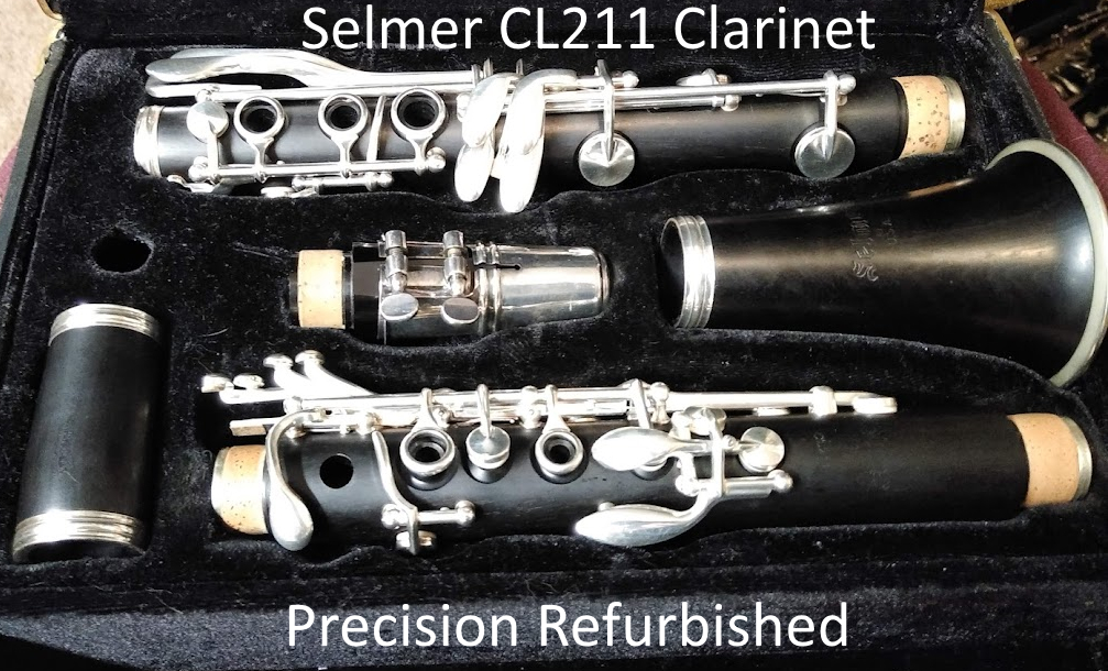 Freshly repadded Selmer CL211 clarinet